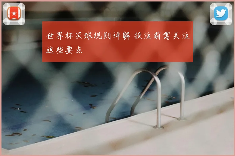 世界杯买球规则详解 投注前需关注这些要点